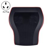  Gối mát xa mini đa chức năng Máy mát xa cổ và vai, Loại phích cắm: Cắm AU (Đen) 