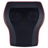  Gối mát xa mini đa chức năng Máy mát xa cổ và vai, Loại phích cắm: Phích cắm của Mỹ (Đen) 