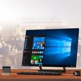 GMK NucBox Hệ thống Windows 10 Mini PC, Intel Celeron J4125 Quad Core 64bit 14nm 2GHz-2,7GHz, Hỗ trợ WiFi & Bluetooth & RJ45, 8GB + 128GB, EU Plug 