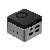  GMK NucBox Hệ thống Windows 10 Mini PC, Intel Celeron J4125 Quad Core 64bit 14nm 2GHz-2,7GHz, Hỗ trợ WiFi & Bluetooth & RJ45, 8GB + 256GB, EU Plug 