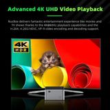  GMK NucBox Hệ thống Windows 10 Mini PC, Intel Celeron J4125 Quad Core 64bit 14nm 2GHz-2,7GHz, Hỗ trợ WiFi & Bluetooth & RJ45, 8GB + 512GB, Phích cắm Hoa Kỳ 