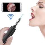  H02006 Wi-Fi Smart Visual Visual Ear Pick HD Digital Mouth Nose Ear Endoscope (White) 