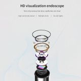  H02006 Wi-Fi Smart Visual Visual Ear Pick HD Digital Mouth Nose Ear Endoscope (White) 