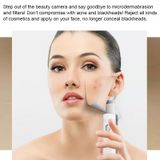  YJK063 Siêu âm ion Cleanser Micro-Hiện tại Massage Làm đẹp Nhạc cụ (Bạc) 