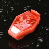  Đa chức năng Xe đạp ngoài trời Chạy cảnh báo Đèn xe đạp Đèn hậu LED Light Light (Đỏ) 