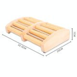  Máy mát xa chân bằng gỗ rắn chắc chống trượt năm hàng lớn dày dặn 