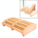  Máy mát xa chân bằng gỗ rắn chắc chống trượt năm hàng lớn dày dặn 