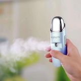  Nanum Facial Beauty Hydrating Massager Mini Skin Care Water Spray Máy phun sương tạo ẩm / Máy phun cồn tự động (Xanh lam) 
