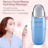  Nanum Facial Beauty Hydrating Massager Mini Skin Care Water Spray Máy phun sương tạo ẩm / Máy phun cồn tự động (Xanh lam) 