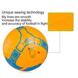  Bóng đá trận đấu có thể đeo được bằng da PU 19cm (Đen + Trắng) 