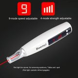  Máy cầm tay Picosecond Portable (Xóa vết xăm lông mày) Máy Laser Plasma Beauty Care Pen, US Plug (Đèn đỏ) 