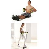  Bài tập đa chức năng Thiết bị tập thể dục tại nhà Cường độ có thể điều chỉnh Lực cản của bánh xe tập bụng Kéo dây Sức mạnh cơ bắp 
