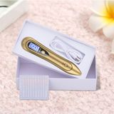  SONGSUN X2 Máy xóa vết xăm tàn nhang trên da cầm tay chuyên nghiệp SONGSUN X2 Máy xóa vết nám bằng Laser Plasma Bút chăm sóc sắc đẹp với màn hình hiển thị LCD và điều chỉnh 9 bánh răng (Vàng) 