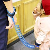  Dây đai an toàn cho trẻ em Dây buộc trẻ em Chống mất liên kết cổ tay Dây kéo Dây đeo tay chống thất lạc, Chiều dài: 1,5m (Xanh lam) 