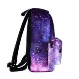  Mẫu sao in ấn đi du lịch ba lô túi vai với túi bút cho bé gái, kích thước: 40cm x 30cm x 17cm 