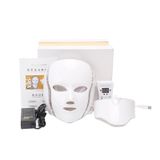  Mặt nạ LED 7 màu Mặt nạ Photon Máy làm đẹp da mặt trẻ hóa da, phích cắm của Vương quốc Anh 