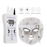  Mặt nạ LED 7 màu Mặt nạ Photon Máy làm đẹp da mặt trẻ hóa da, phích cắm của Vương quốc Anh 