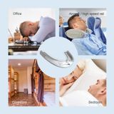  YJK100 Silicone + ABS Thiết bị Ngừng Ngáy Chống Ngáy (Đen) 