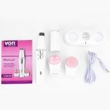  Dụng cụ rửa mặt massage đa năng 3 trong 1 VGR V-800 3W IPX7 