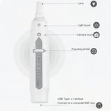  Supereeses Y008P Pet Ear Miệng không dây kỹ thuật số nội soi 