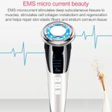  Dụng cụ làm đẹp da mặt BLK-D818 Dụng cụ trẻ hóa da màu nóng và lạnh EMS Micro Dụng cụ giới thiệu làm đẹp hiện tại (Trắng) 