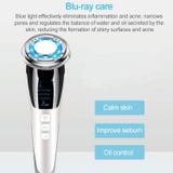  Dụng cụ làm đẹp da mặt BLK-D818 Dụng cụ trẻ hóa da màu nóng và lạnh EMS Micro Dụng cụ giới thiệu làm đẹp hiện tại (Trắng) 