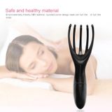  Lược massage đầu đa chức năng có thể sạc lại di động mini (Trắng) 
