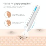  XPREEN XPRE051 Chuyên nghiệp không dây có thể sạc lại Nốt ruồi Tàn nhang Vết thâm Hình xăm Bút xóa vết mụn Skin Tag Spot Eraser Pro Beauty Sweep Spot Pen Kit với màn hình LED & đèn chiếu (Trắng) 