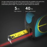  Bản gốc Xiaomi Youpin DT20 Millseey Đa chức năng Màn hình kỹ thuật số Laser hồng ngoại Laser Rangefinder Băng (màu xanh) 