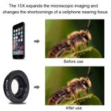  Apexel HS12XDG3 phổ biến 12x Telephoto + 198 độ Fisheye + 15x Ống kính macro + góc rộng 0,63x với giá đỡ chân máy & kẹp, Dành cho iPhone, Galaxy, Huawei, Xiaomi, LG, HTC và các điện thoại thông minh khác 