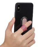  CPS-016 Dây đeo ngón tay đa năng Grip Tự giữ điện thoại di động, CPS-016 Universal Finger Strap Grip Chân đế điện thoại di động (Vàng hồng) 