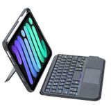  T06-AS Dành Cho iPad Mini6 Bao Da Bàn Phím Bluetooth Có Đèn Nền Cảm Ứng Chia Loại 