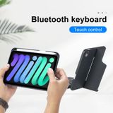  T06-AS Dành Cho iPad Mini6 Bao Da Bàn Phím Bluetooth Có Đèn Nền Cảm Ứng Chia Loại 
