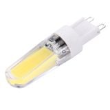  Đèn LED COB 3W, Vật liệu PC G9 300LM Có thể điều chỉnh độ sáng cho Hội trường / Văn phòng / Nhà, AC 220-240V (Ánh sáng trắng) 