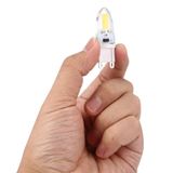  Đèn LED COB 3W, G9 300LM Silicone có thể điều chỉnh độ sáng SMD 1505 cho Hội trường / Văn phòng / Nhà, AC 220-240V (Ánh sáng trắng) 