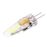  Bóng đèn ngô G4 2W 100LM, 6 LED SMD 5730 Silicone, DC 12V (Ánh sáng trắng) 