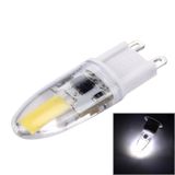  Đèn LED COB 3W, Vật liệu PC G9 300LM có thể điều chỉnh độ sáng SMD 1505 cho Hội trường / Văn phòng / Nhà, AC 220-240V (Ánh sáng trắng) 