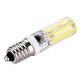  Bóng đèn dây tóc 4W, E14 Silicone có thể điều chỉnh độ sáng 8 LED cho hội trường, AC 220-240V (Ánh sáng trắng) 