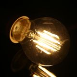  Đèn LED Tiết Kiệm Năng Lượng, E27 4W 4 Bóng Đèn LED Retro Dimming A60, 450 LM, AC 220V (Ánh Sáng Trắng) 