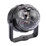  Đèn sân khấu LED Magic Ball 3W RGB, Điều khiển âm thanh USB Xoay Disco DJ Light, DC 5V 