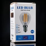  A60 E27 4W Warm White LED Bulb Lamp 