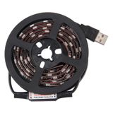  1m USB TV Black Board RGB Epoxy Rope Light, 12W 60 LED SMD 5050 với Điều khiển từ xa không dây RF 17 phím, DC 5V 