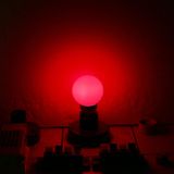  B22 3W 160LM 8 LED Bóng đèn tiết kiệm năng lượng LED, AC 110V (Ánh sáng đỏ) 