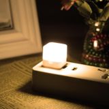  Đèn ngủ USB mini Cube LED (Ánh sáng trắng) 