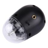  3W Mini 3ATM chống nước Đèn pha LED Magic Ball xoay, có Giá treo xe đạp 