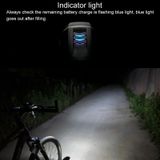  EOS450 5W 35LM XPG LED USB Sạc pin Điều khiển từ xa Chống nước Đèn pha xe đạp 