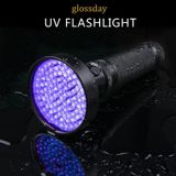  100 LED UV Đèn pin Máy dò bọ cạp Máy dò huỳnh quang 