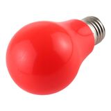  7W E27 2835 8LEDs Flicker Free LED tiết kiệm năng lượng Bulb, đèn màu: Red Light, AC 85-265V 