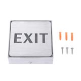  Đèn báo biển báo EXIT LED, Kích thước: 11x11x3.5cm (Xanh lá cây) 