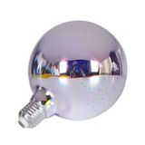  G125 E27 4W IP65 Bóng đèn LED pháo hoa 3D màu trắng ấm chống thấm nước, 2700K 48 LED SMD 2835 Đèn nghệ thuật trang trí bầu không khí cổ điển, AC 85-265V 